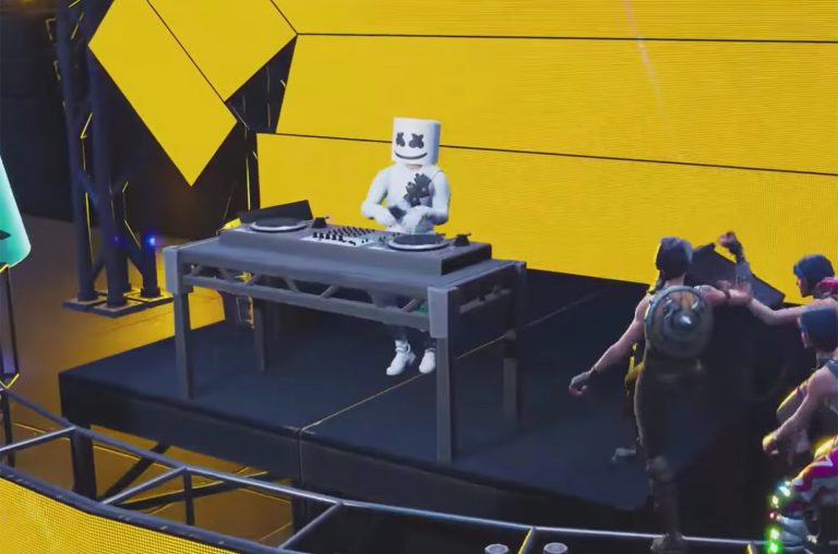 Marshmello Performs in First In-Game, Fortnite Concert