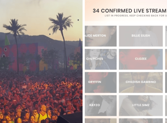 Coachella’s Webcast Schedule 2019