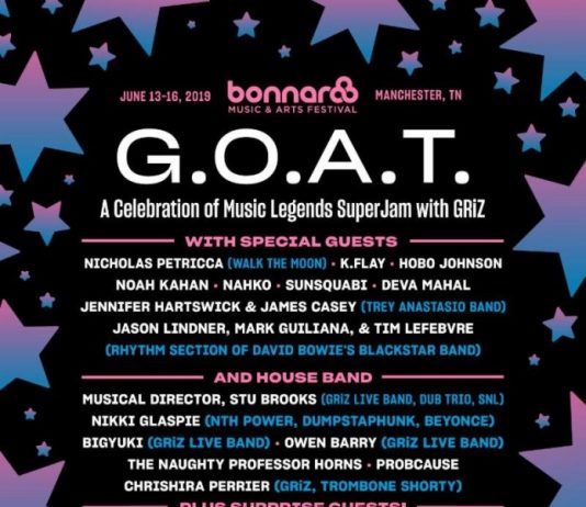 Bonnaroo Announces 2019 SuperJam Hosted by GRiZ