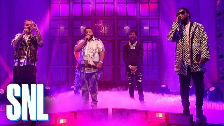 DJ Khaled Welcomes Legends To The Stage On SNL: Lil Wayne, J Balvin, Meek Mill, John Legend & More: Watch