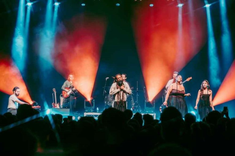 Thee Sacred Souls performing live, representing the modern soul revival.