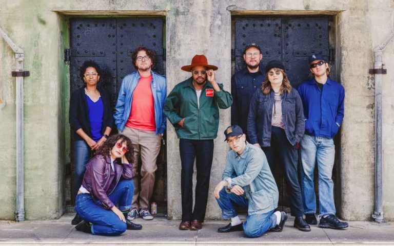 Durand Jones & The Indications performing live, capturing the emotional connection they create with their audience.