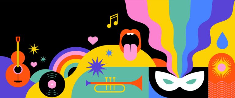 Independent musician performing live