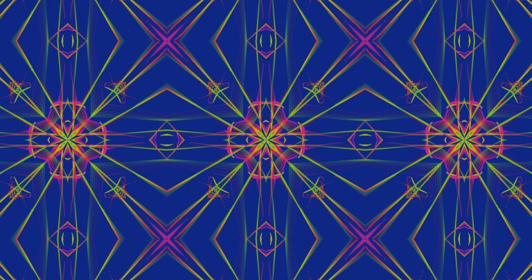 Abstract Artwork Showcasing Harmonies and Cultural Diversity