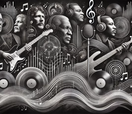 Remembering the Music Industry Players Who Died in 2024: A Tribute to Their Lasting Impact Collage of influential music industry figures who passed away in 2024