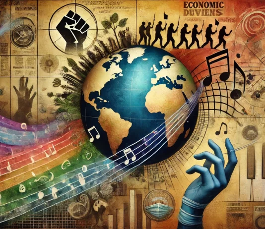 How Global Events Influence Music Trends: A Reflection of Societal Shifts Artists performing music in response to global events