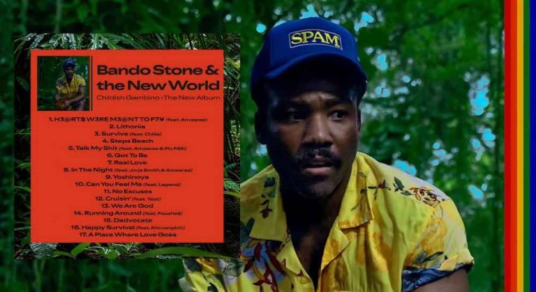 Childish Gambino performing during the Bando Stone era.