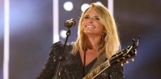 Miranda Lambert performing live in 2024.