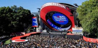 Artists performing at Global Citizen Fest 2024 using music as a tool for activism.