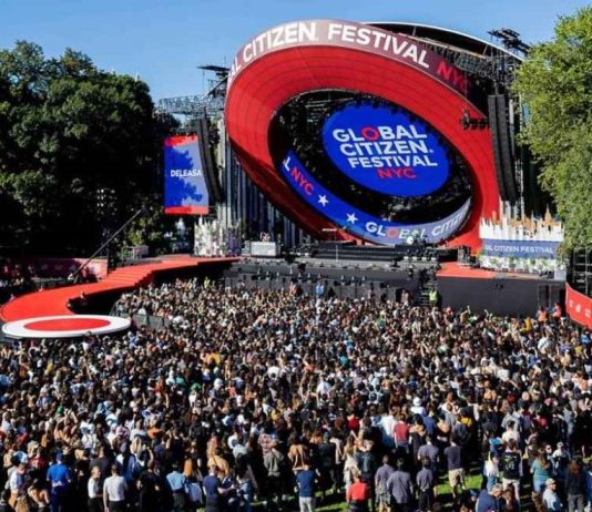 Artists performing at Global Citizen Fest 2024 using music as a tool for activism.