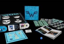 Weezer performing live, celebrating their Blue Album box set release.