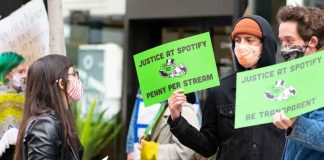 Artists fighting for fair pay from streaming platforms