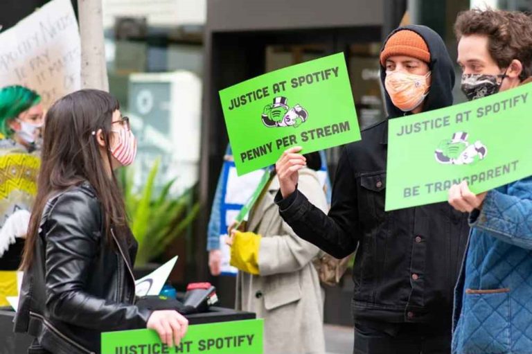 Artists fighting for fair pay from streaming platforms
